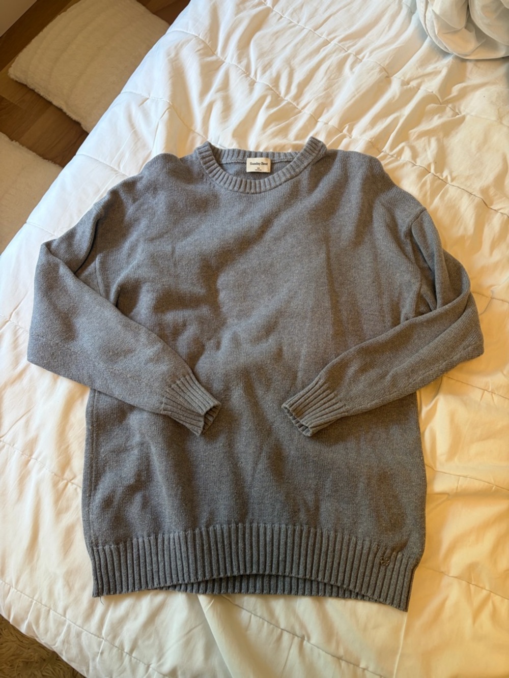 Sunday Best Crewneck Sweater - Gray